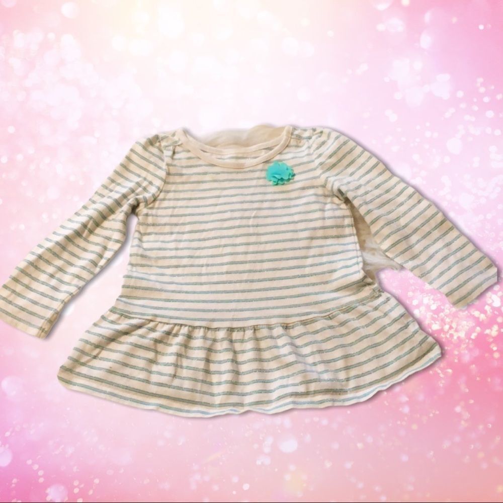 Jumping Beans Striped Dress 18M